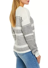 Women's Chevron Stripe Sweater