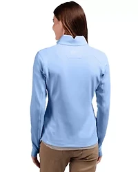 Cutter & Buck Traverse Stretch Eco Quarter Zip Womens Pullover