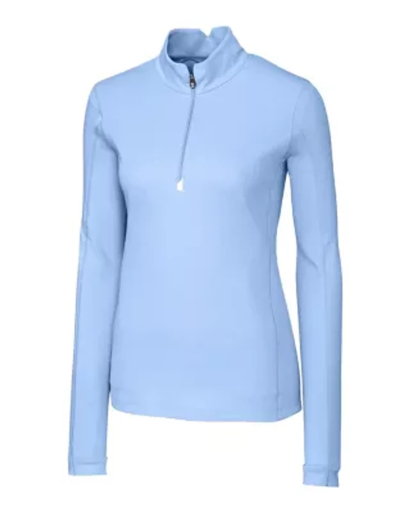 Cutter & Buck Traverse Stretch Eco Quarter Zip Womens Pullover