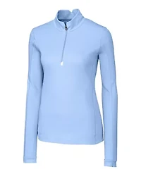 Cutter & Buck Traverse Stretch Eco Quarter Zip Womens Pullover