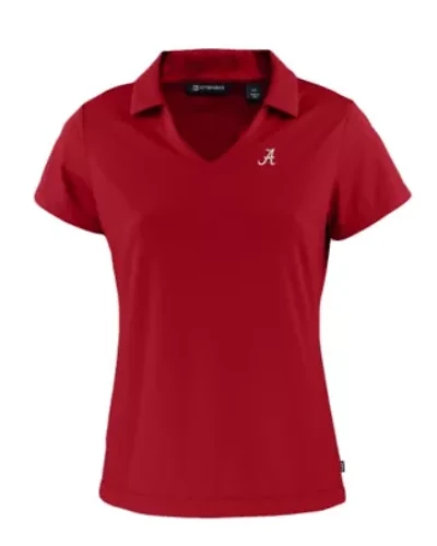 NCAA Alabama Crimson Tide Daybreak Eco Recycled V-neck Polo