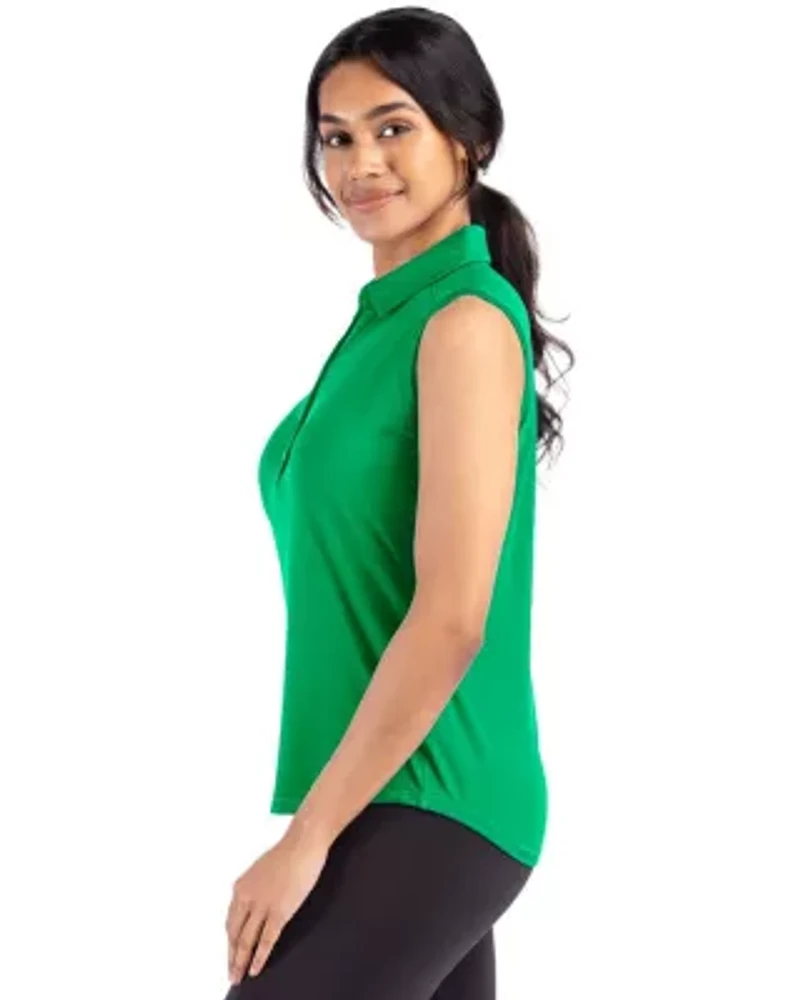 Cutter & Buck Forge Eco Stretch Recycled Womens Sleeveless Polo
