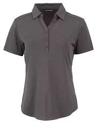 Cutter & Buck Forge Eco Stretch Recycled Womens Short Sleeve Polo
