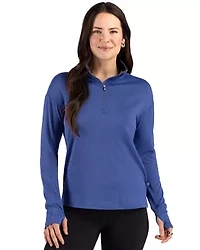 Cutter & Buck Forge Epic Confidence Recycled Womens Quarter Zip