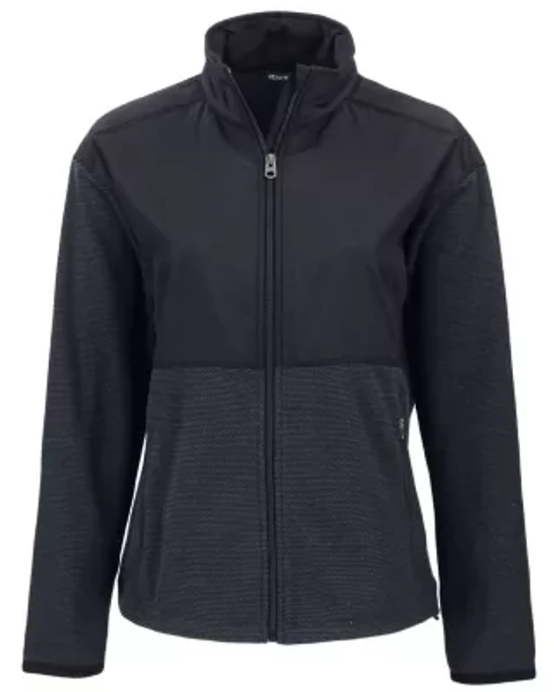 Cutter & Buck Hunts Point Epic Comfort Recycled Fleece Womens Hybrid Jacket