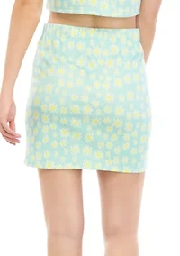 Juniors' Pull-On Ponte Skirt