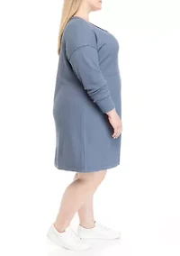 Plus Waffle Knit Dress