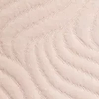 Plus Long Sleeve Quilted Turtleneck Sweater