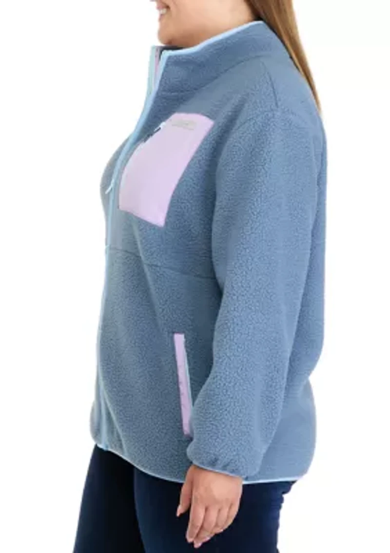 Plus Sherpa Full Zip Jacket