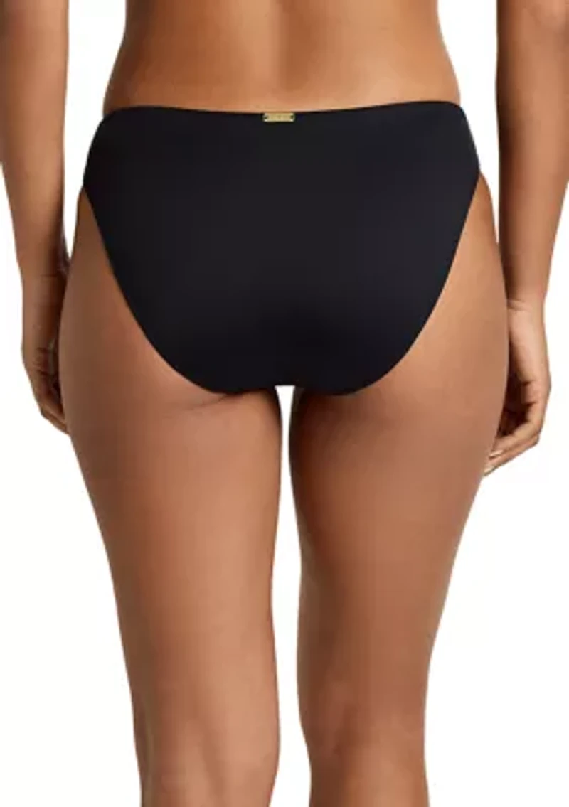 Curved Waist Midrise Swim Bottoms