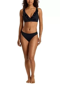Curved Waist Midrise Swim Bottoms