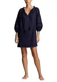 Women's Embroidered Beach Dress