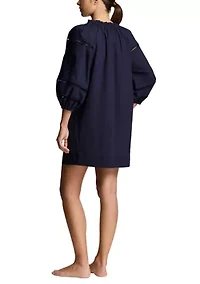 Women's Embroidered Beach Dress
