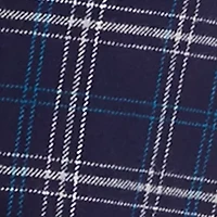 Plus Faux Wrap Plaid Skirt