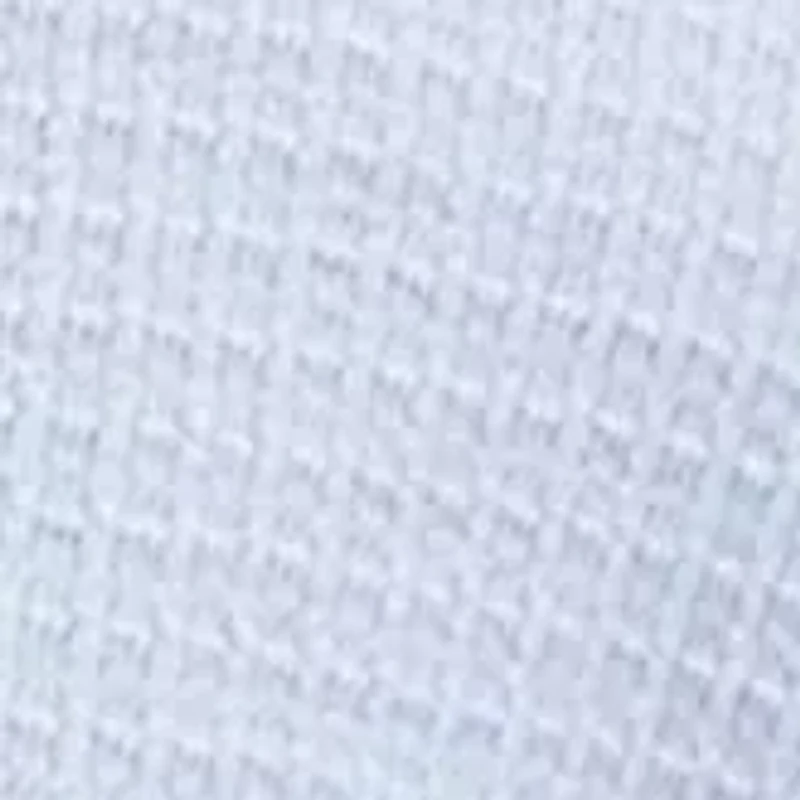 Plus Long Sleeve Button Front Waffle Top