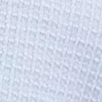 Plus Long Sleeve Button Front Waffle Top