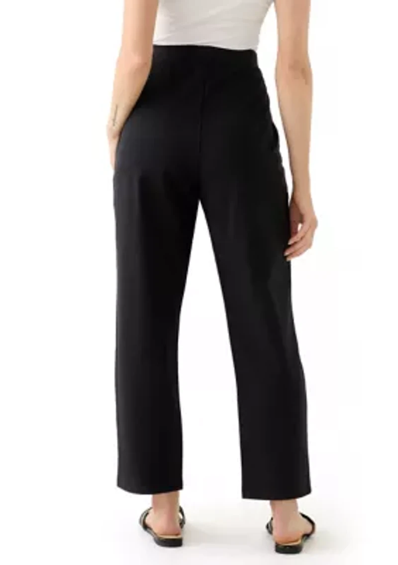 Petite Pull On Terry Pants