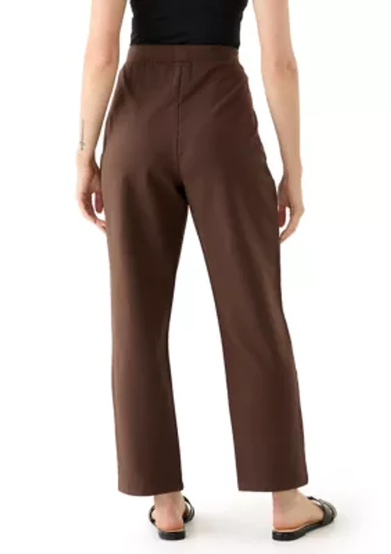 Petite Pull On Terry Pants