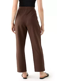 Petite Pull On Terry Pants