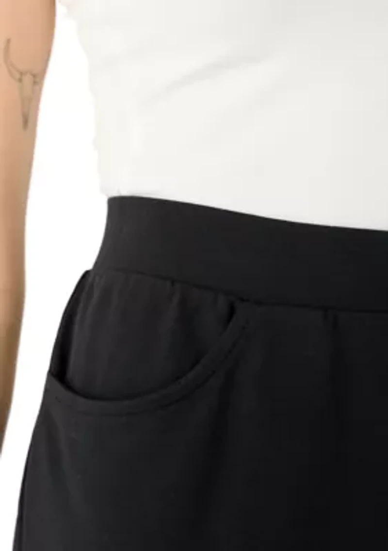 Petite Pull On Terry Pants