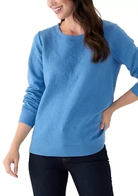 Women's Quilted Sweatshirt