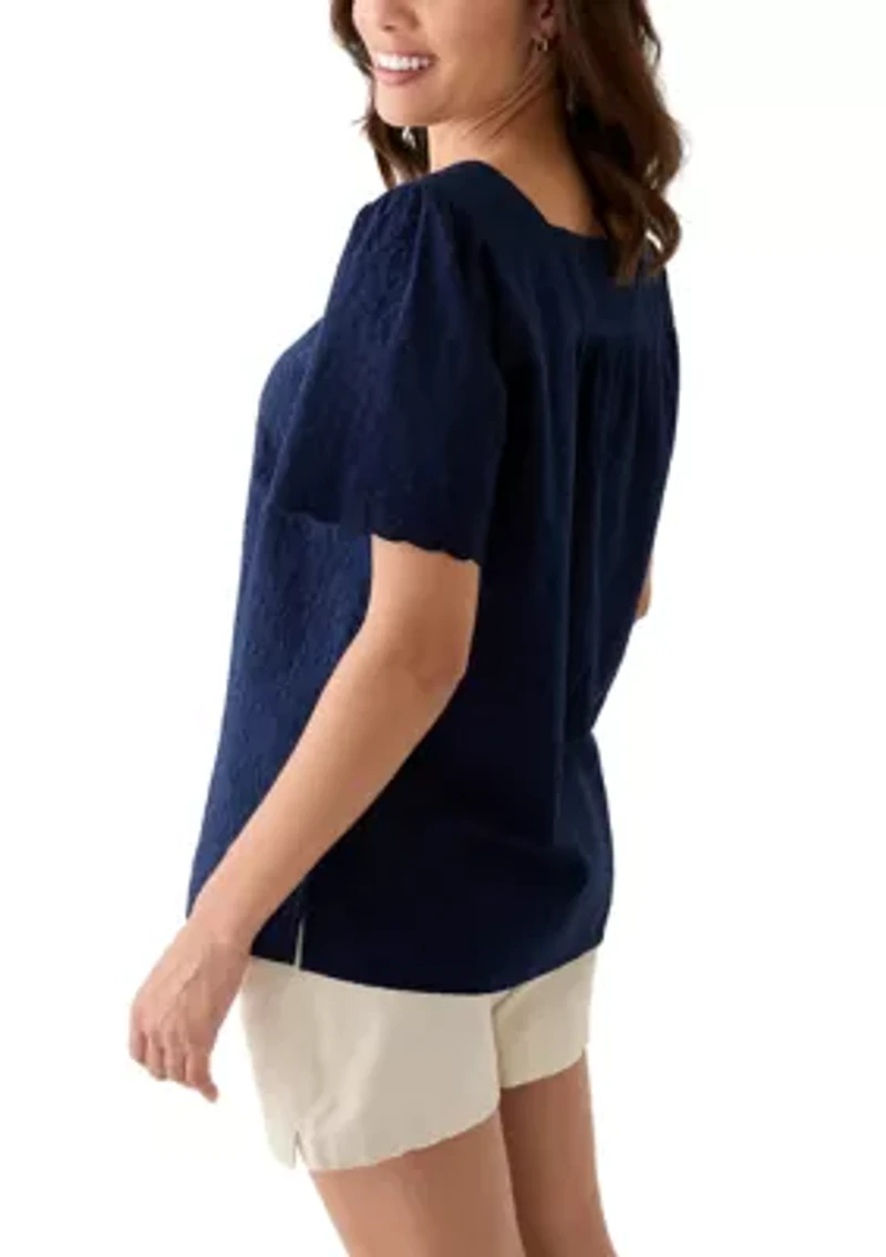 Women's Square Neck Top