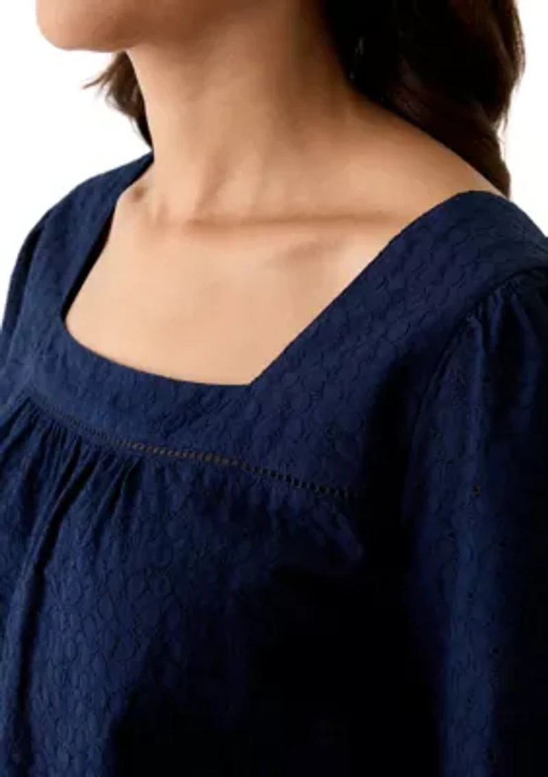Women's Square Neck Top