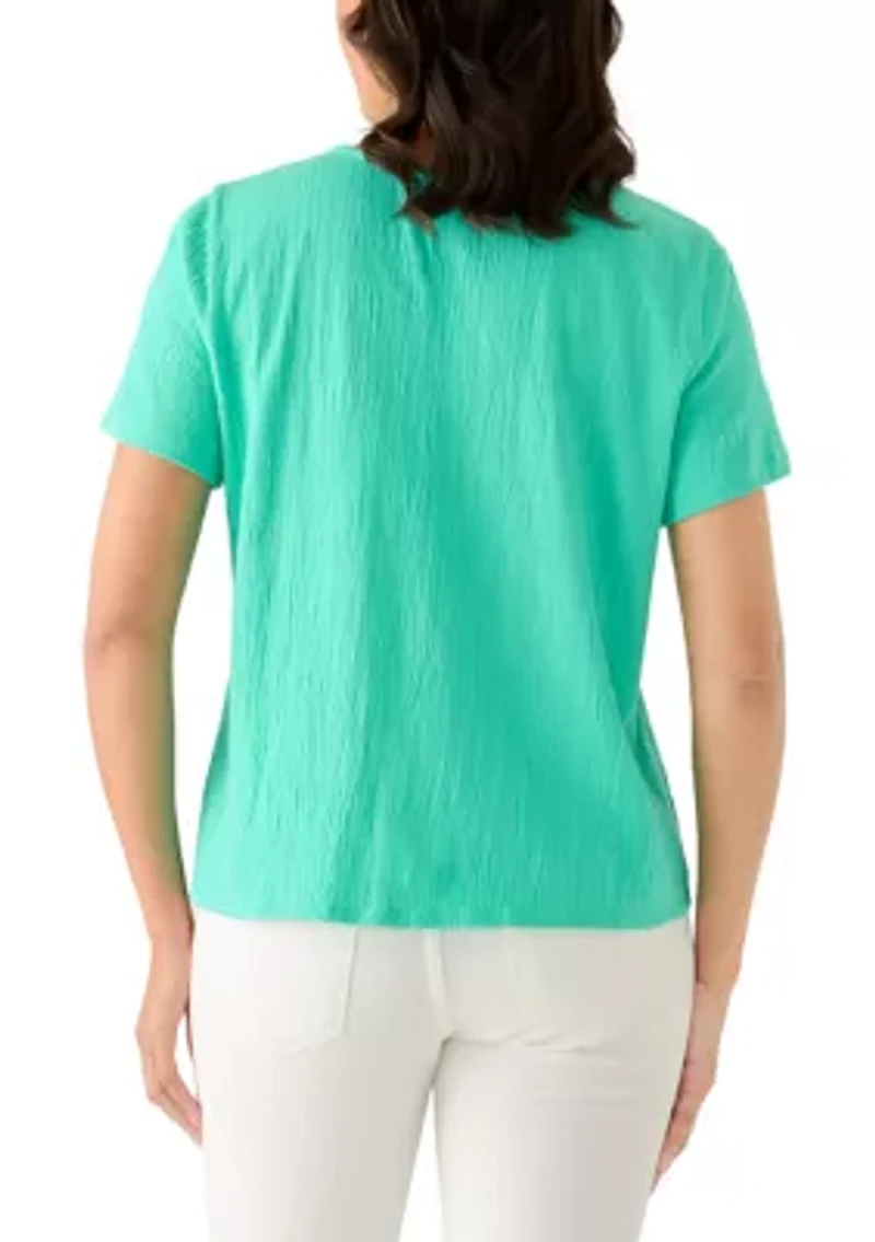 Women's Smock Knit T-Shirt