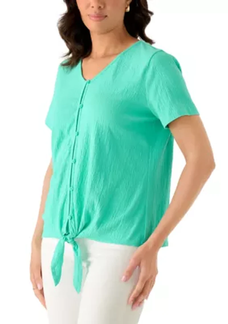 Women's Smock Knit T-Shirt