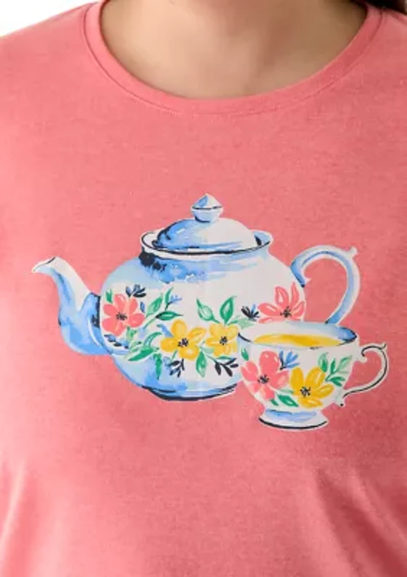 Plus Heather Graphic T-Shirt