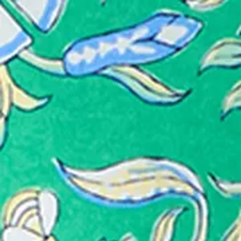 Plus 3/4 Sleeve Tunic with Tab Border