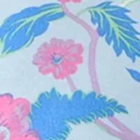 Plus Elbow Sleeve T-Shirt with Scallop Details