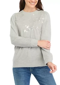 Women's Sequin Sweatshirt