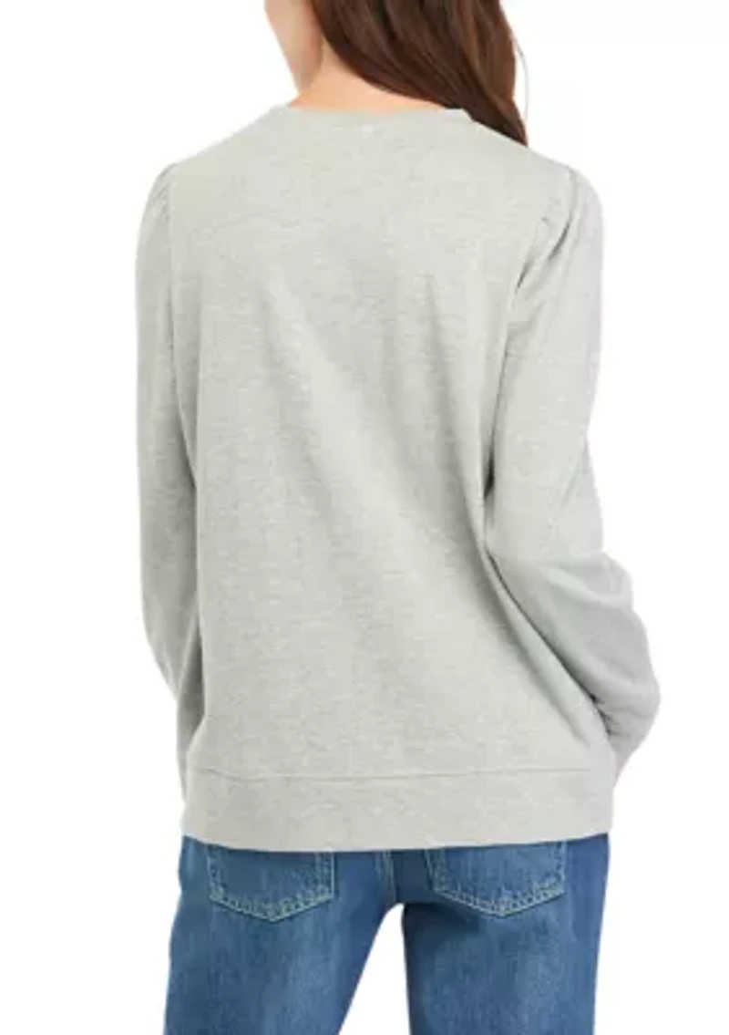 Women's Sequin Sweatshirt