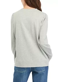 Women's Sequin Sweatshirt
