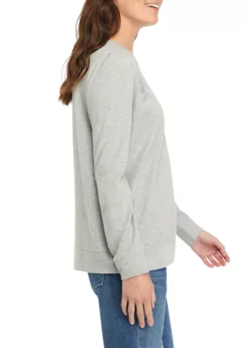 Women's Sequin Sweatshirt