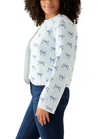 Long Sleeve Quilted Reversible Jacket