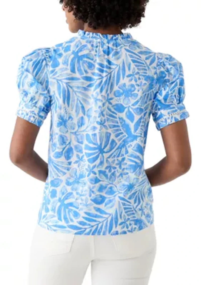 Women's Split Neck Top