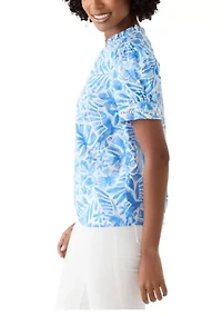 Women's Split Neck Top