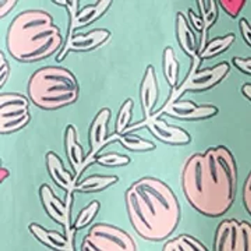 Women's Smocked Button Front Top