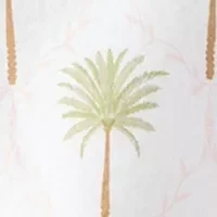 Plus Short Sleeve Printed Woven Top