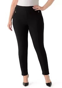 Plus Skinny Fit Ponte Pants