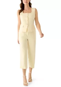 Women's Button Front Vest