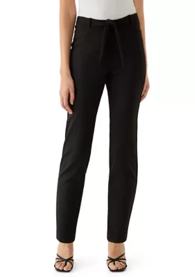 Women's Pleated Cuff Ankle Pants