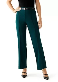 Women's Belted Wide Leg Pants