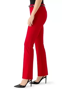 Women's Belted Flare Pants