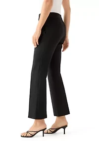 Women's Wide Leg Seamed Ponte Pants