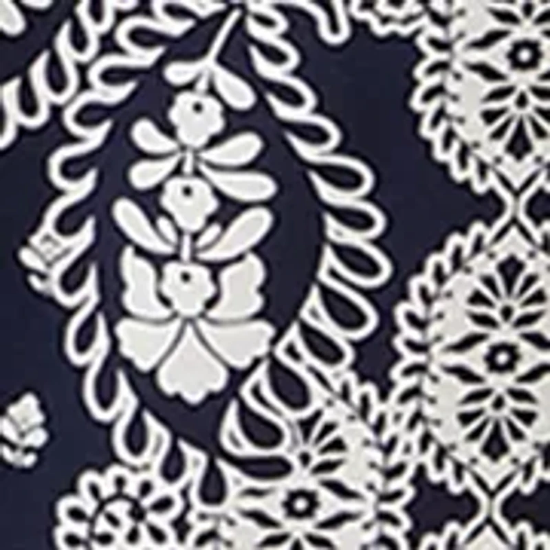 Women's Wide Leg Pull On Bandana Printed Pants