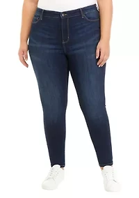 Plus High Rise Skinny Jeans