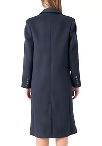 Oversize Wool Trench Coat